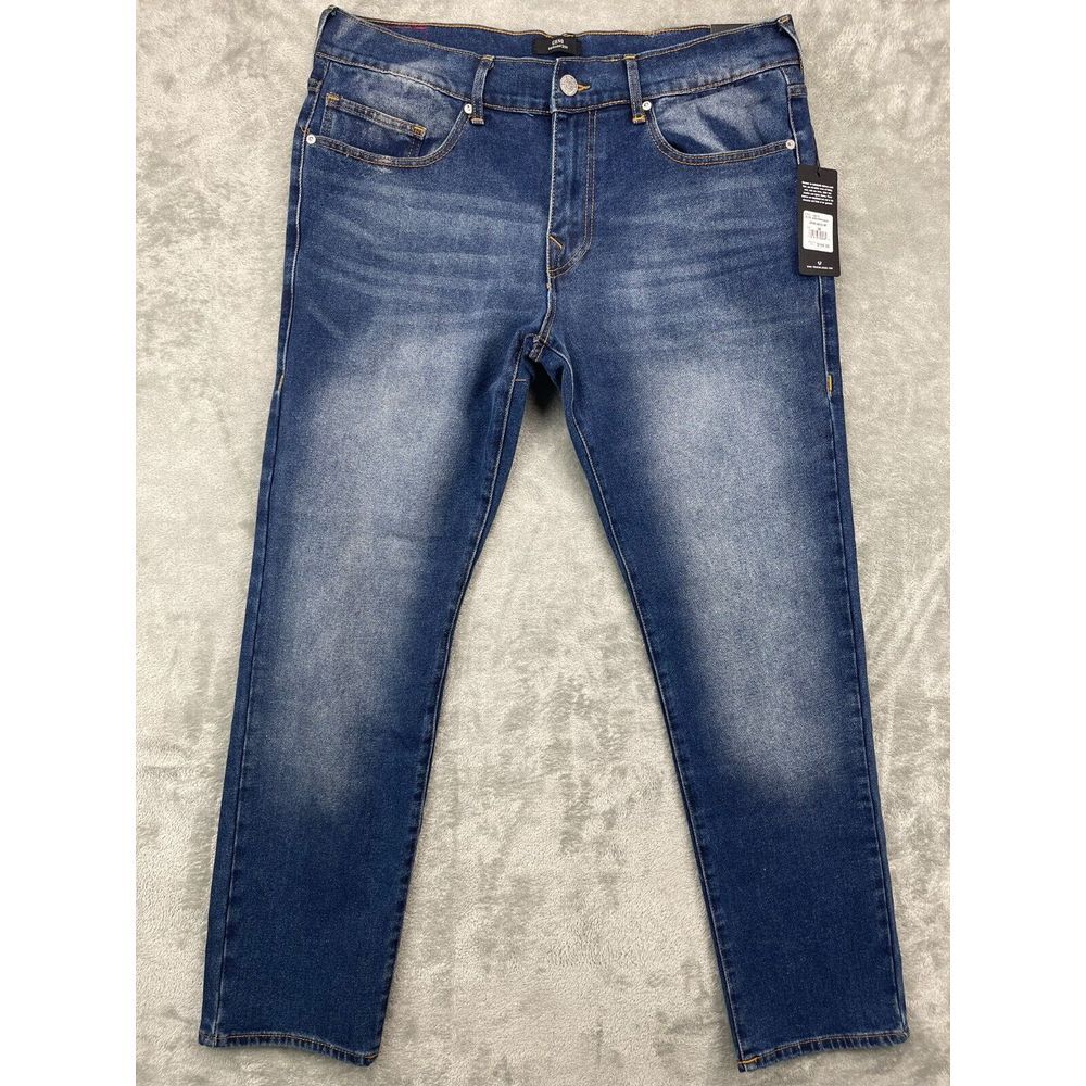 NWT True Religion Men's Geno SN Slim Jeans Relaxed Stretch Size 36x32 Denim